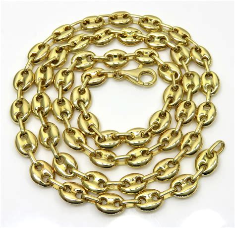 gucci gold chain 20 in|Gucci gold chain prices.